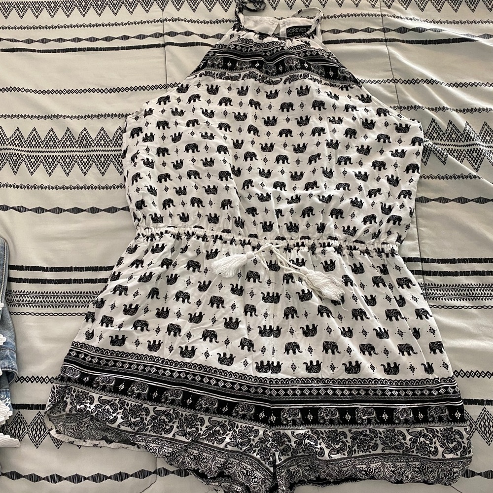 Forever 21+ plus sizes romper